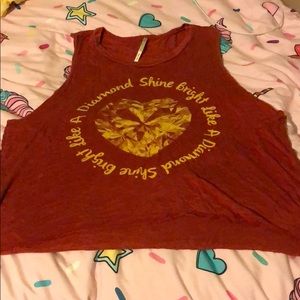 Shine bright like a Diamond Tank top / crop top
